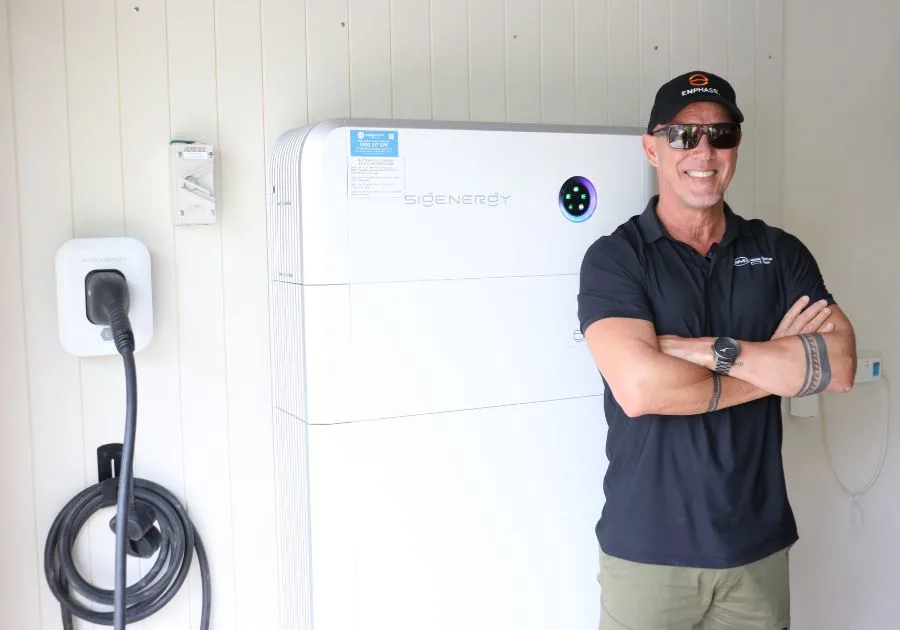 Sigenergy EV charging installation by ESC Bilinga