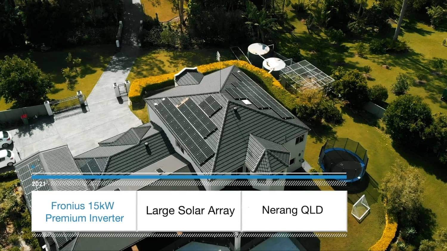 Featured image for “Fronius 15.5kW Solar Array Nerang Gold Coast”